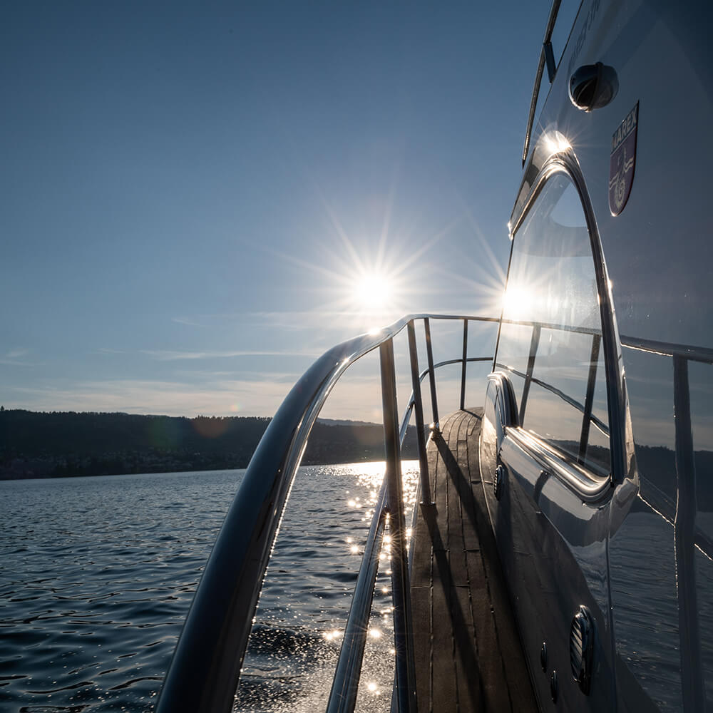 kai boat sunset