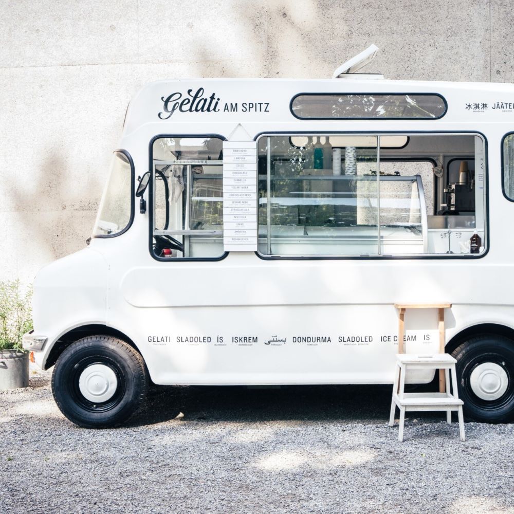 gelati am spitz Bedford Ice Cream Van gelato zürich cotedazurich