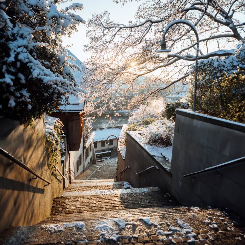 Dominik Sartorius Fotograf Zuerich Lindenhof Treppe cotedazurich