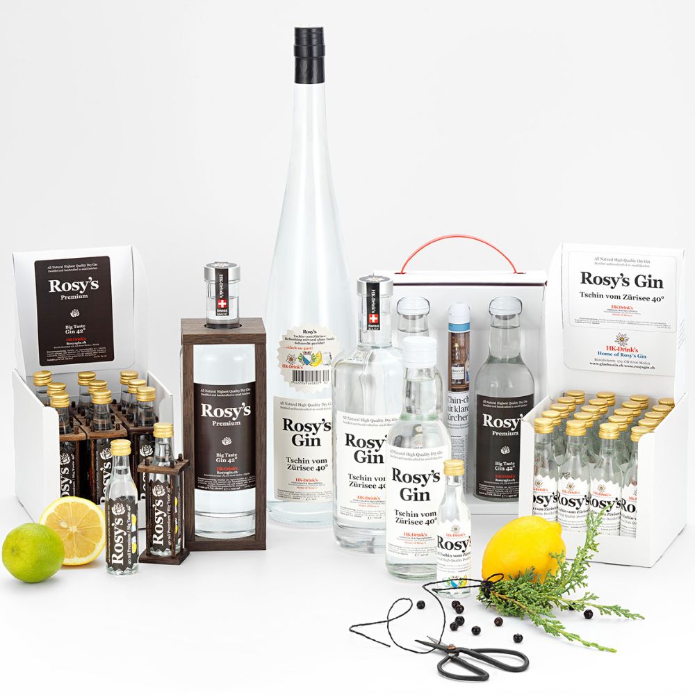 Rosy's Gin Kollektion cotedazurich