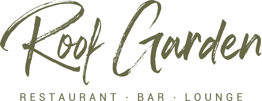 roof garden restaurant bar lounge logo