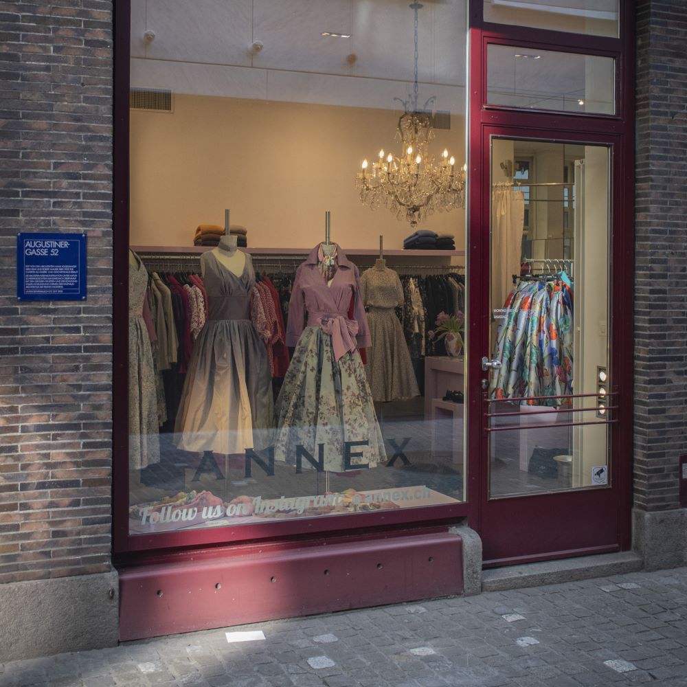 annex luxury boutique geschäft augustinergasse zürich cotedazurich