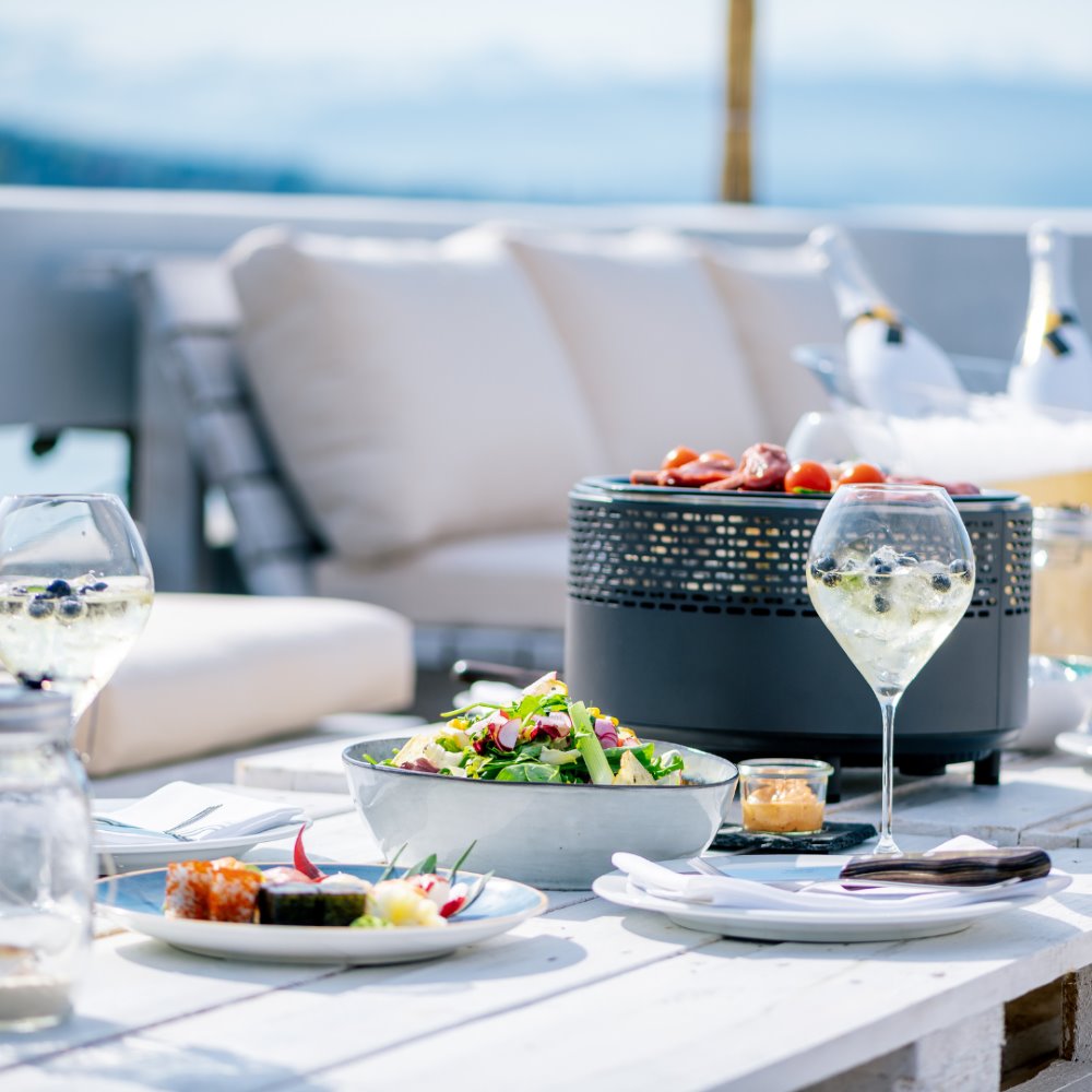 Lake Side Sommerlounge Sushi Zürich cotedazurich