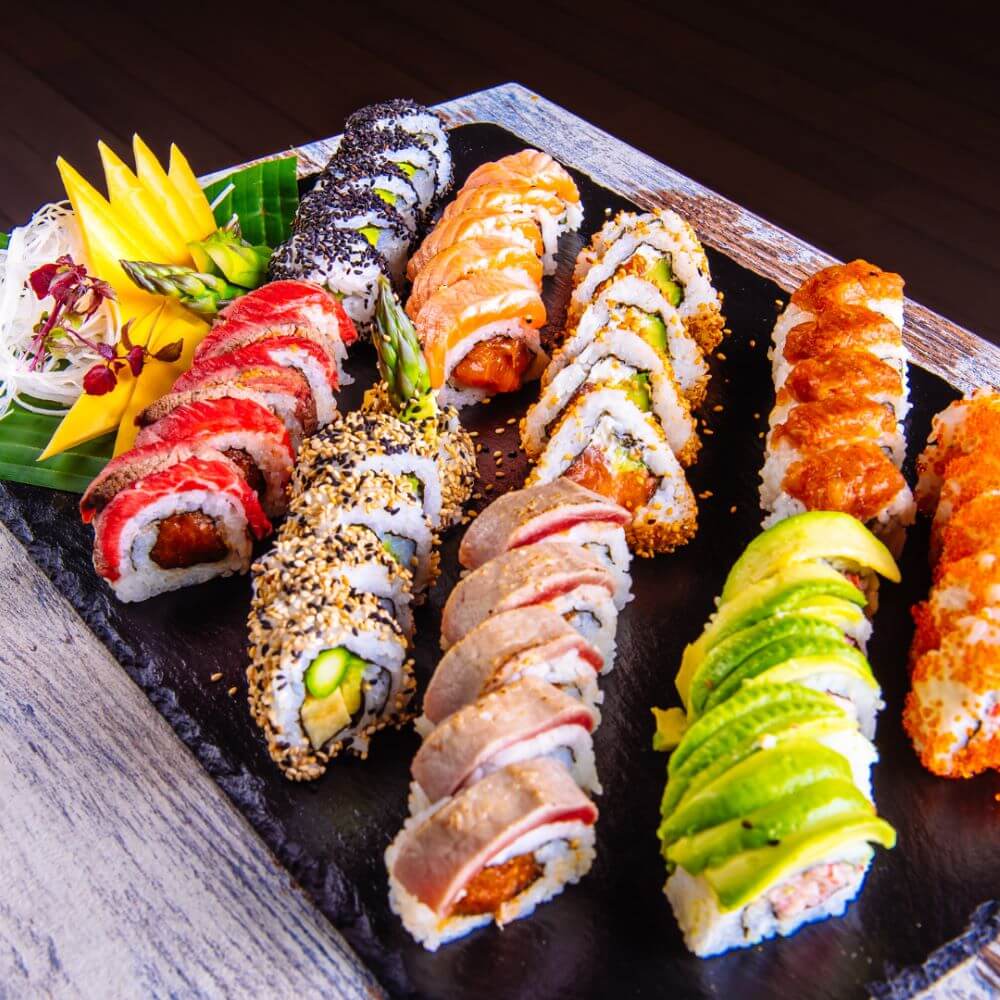 Lake Side Sushi Platte Zürich cotedazurich