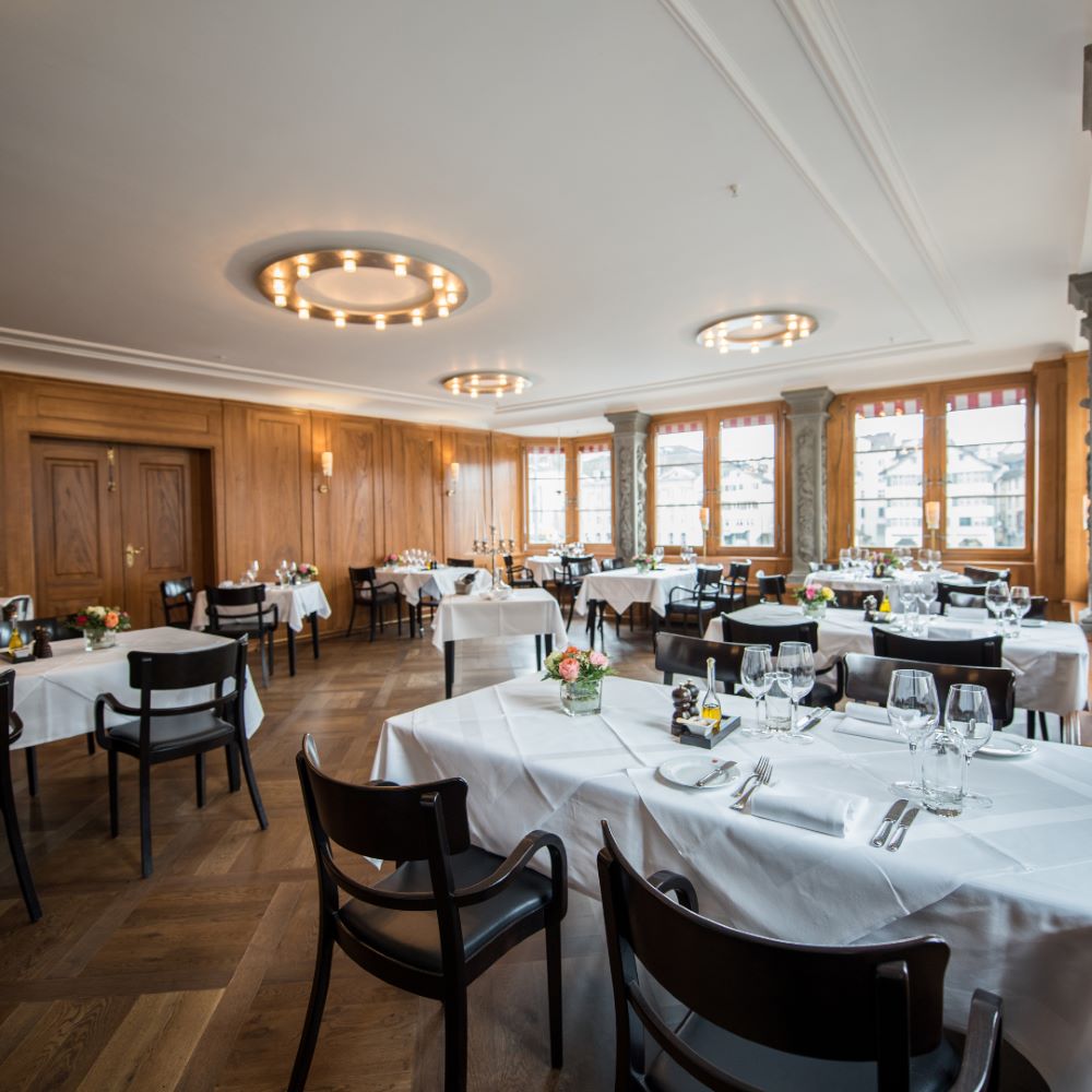 Zunft zur Zimmerleuten Restaurant 1. OG Zürich cotedazurich