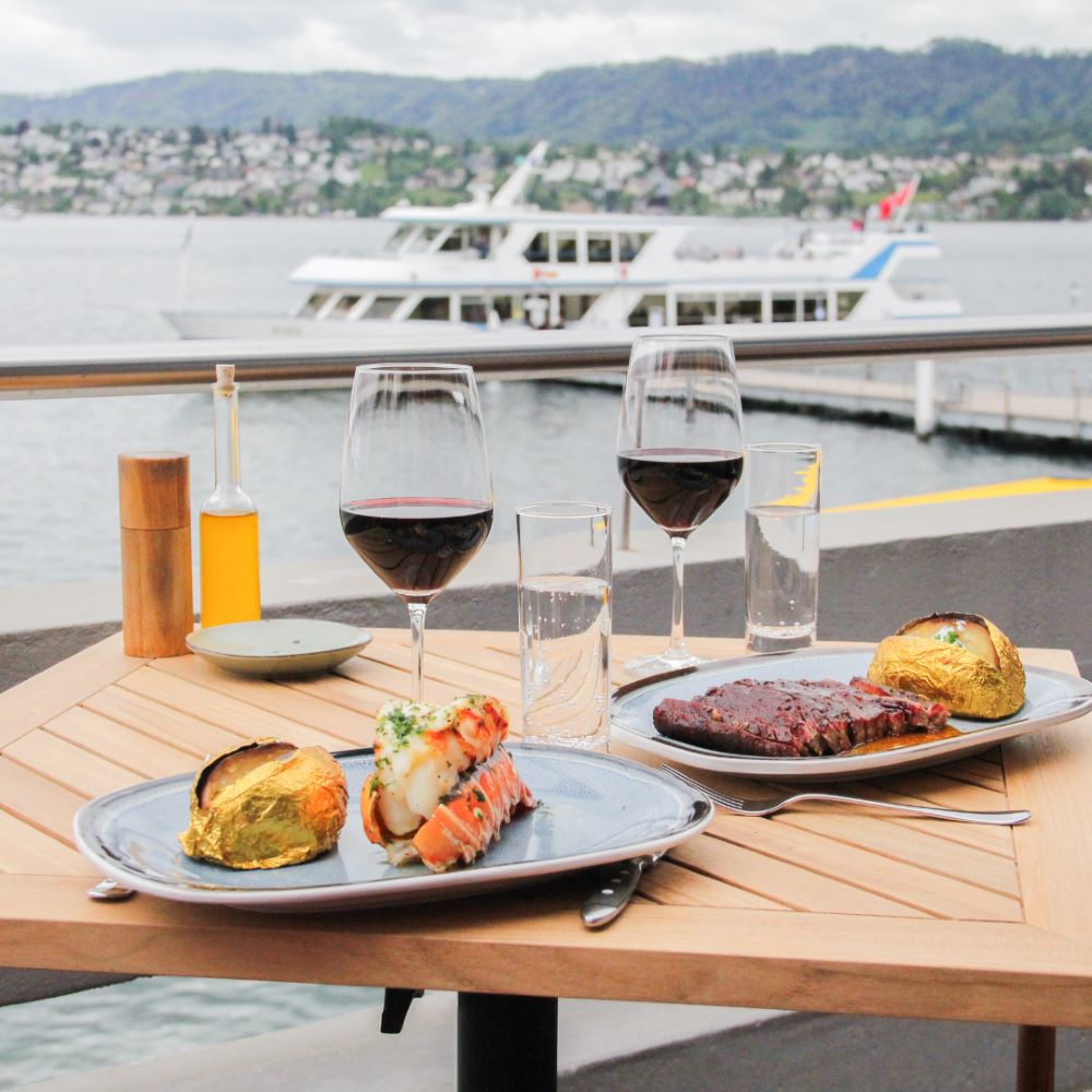 Sea Grill Fisch und Fleisch Lake Side Zürich cotedazurich